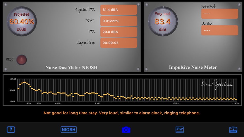 #3. SoundMeter+ (iOS) 由: AuralWare, LLC