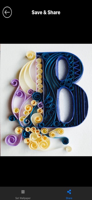 Quilling Alphabet wallpapers(圖4)-速報App