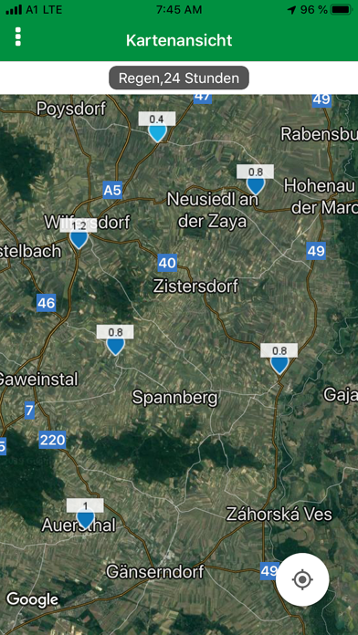 Lagerhaus Wetter Screenshot