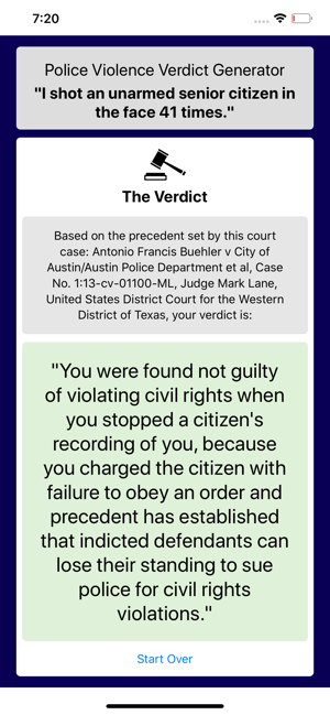 Police Violence Verdict Gen'r(圖3)-速報App