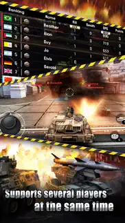 tank strike shooting game iphone screenshot 2