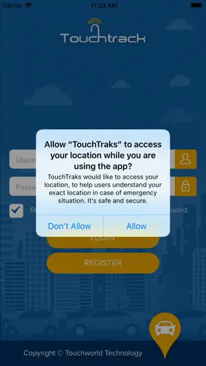 TouchTrak screenshot 2