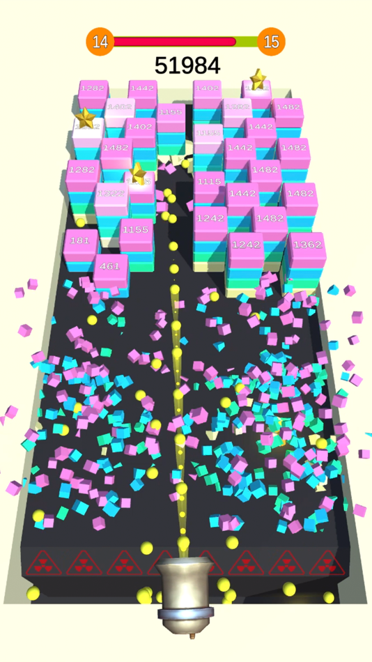 #5. Nonstop Balls 3D (iOS) 由: ThinkCube Inc.