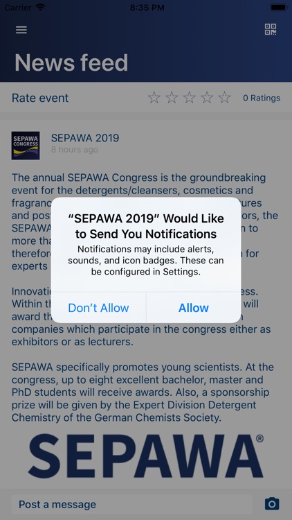SEPAWA Congress 2019