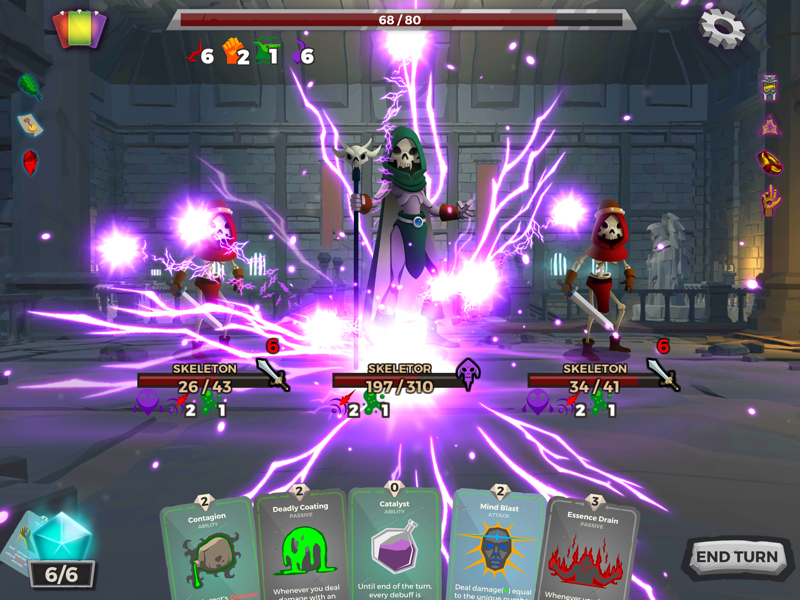 Dungeon Tales : RPG Card Game official gameplay screenshot 2