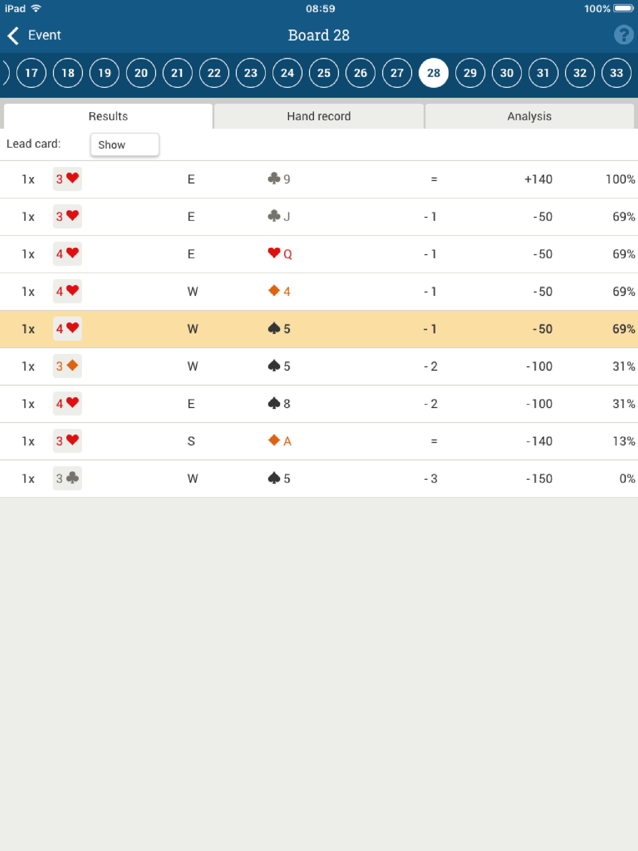 Bridgemate App