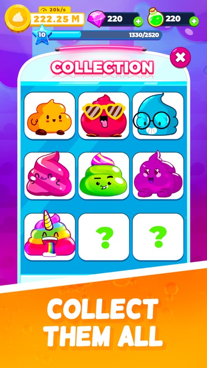 Slime idle super - Merge! screenshot-4