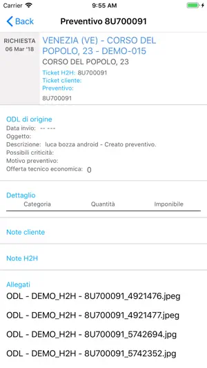 H2H - Clienti screenshot 3