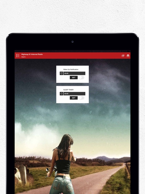 Highway 61 Internet Radio iPad screenshot 7 - Music app