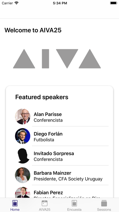How to cancel & delete Aiva Latam Conference 2019 from iphone & ipad 1