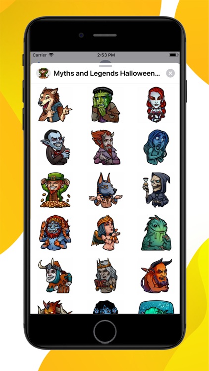 Myths and Legends Stickers