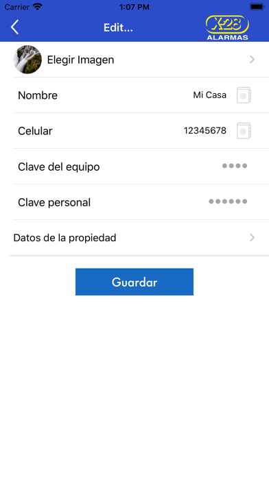 App screenshot