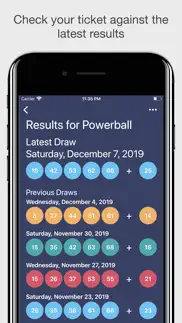lottery balls pro iphone screenshot 3