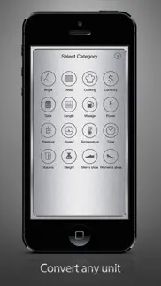 unit converter pro++ iphone screenshot 1