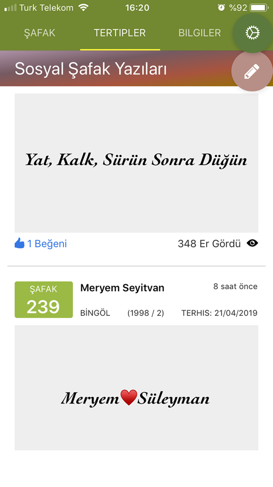 #4. Şafak Sayar TERTIP (iOS) 由: Oktay Baskus