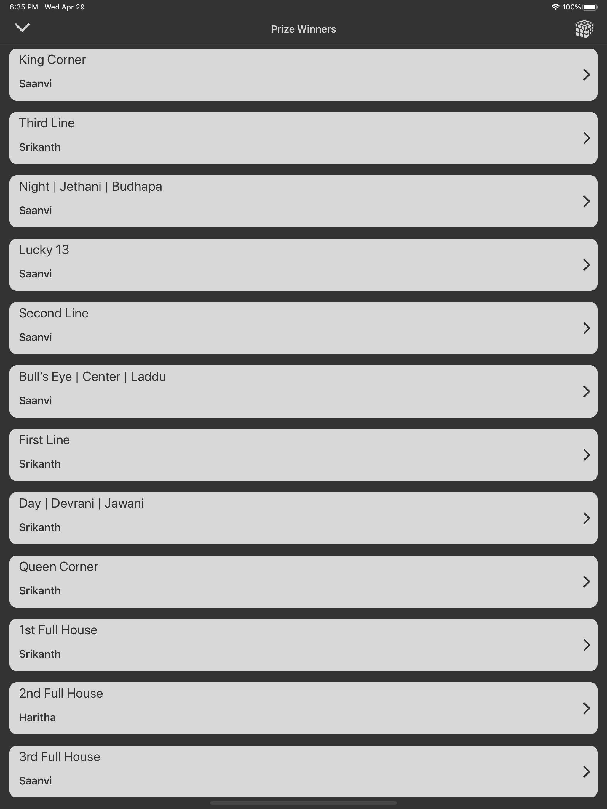 Tambola Generator