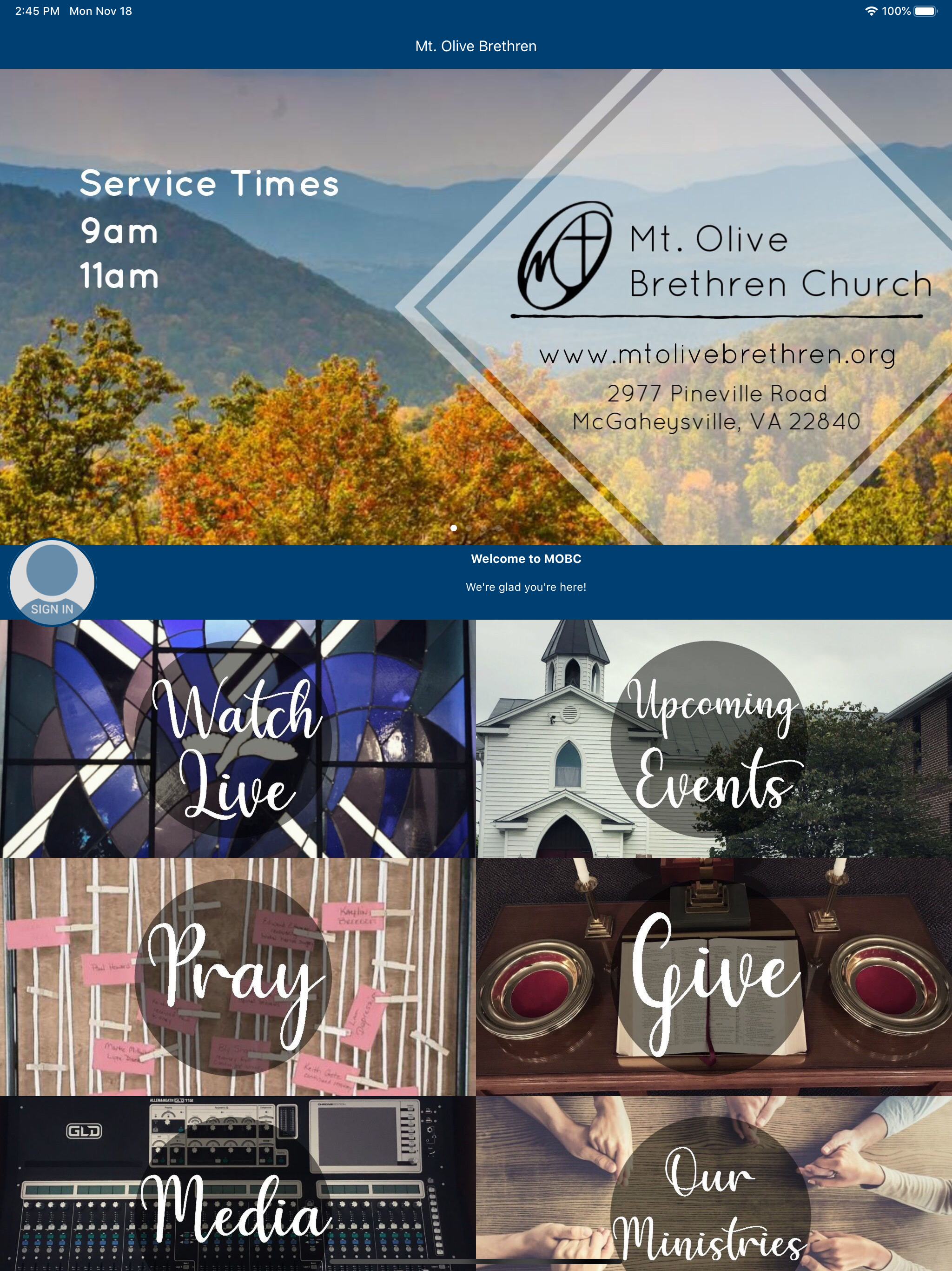 Mount Olive Brethren Church