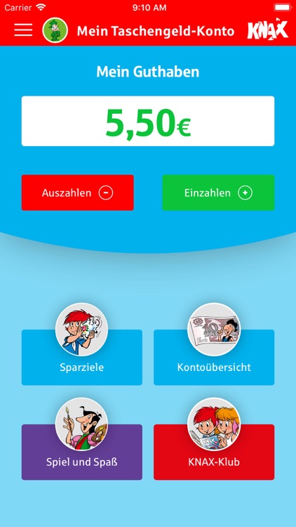 Knax Taschengeld App By Deutscher Sparkassenverlag