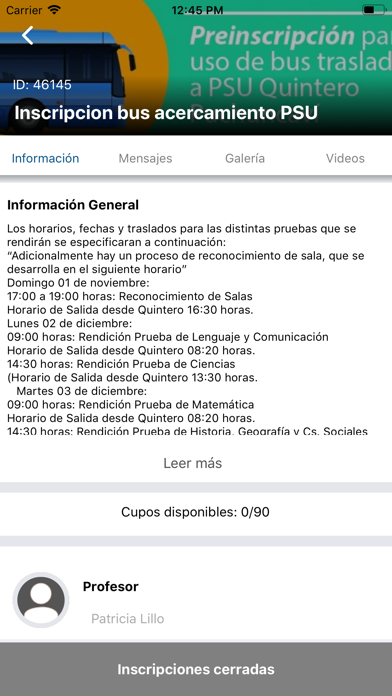 Quintero Participa Screenshot