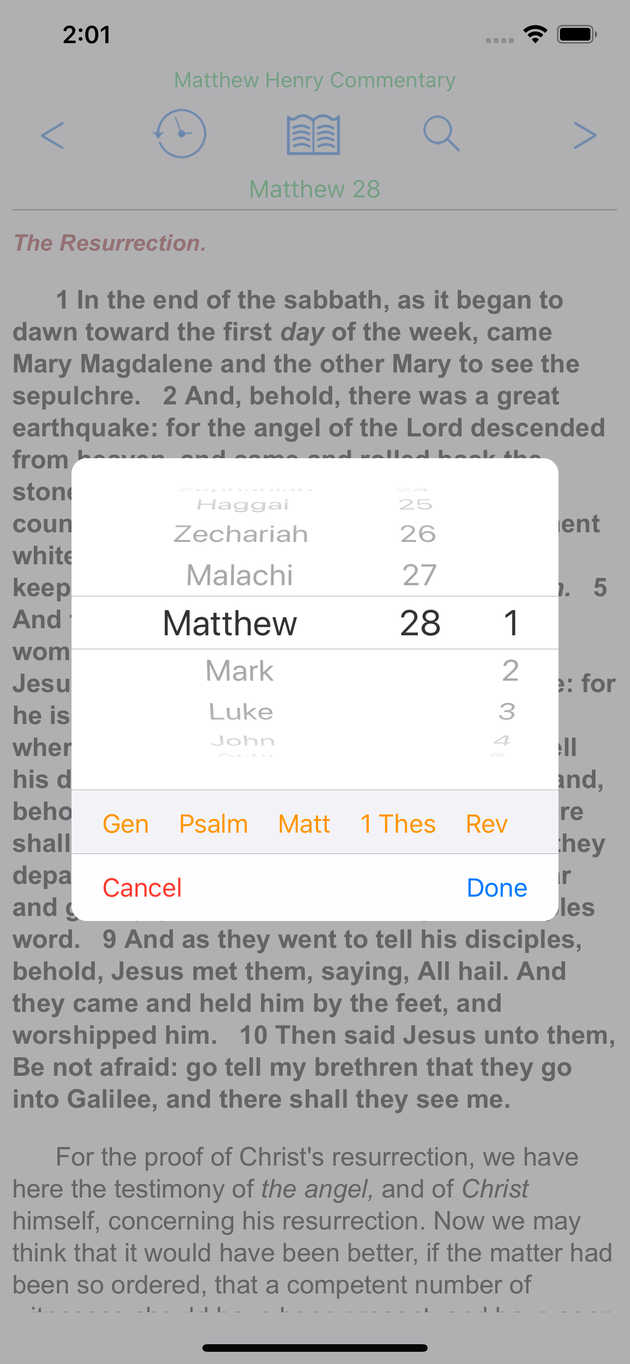 Matthew Henry Commentary