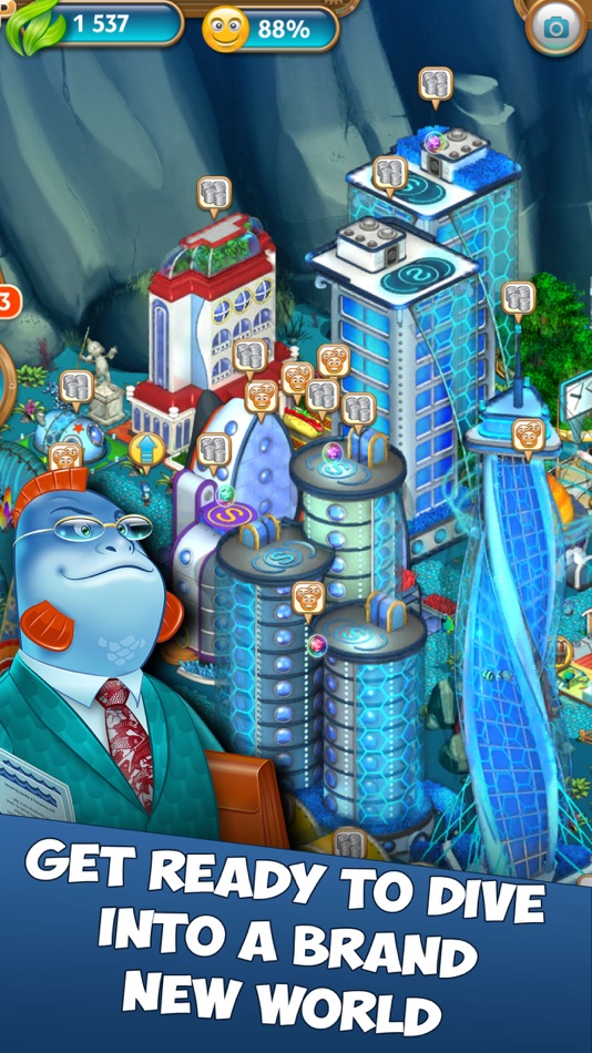Aquapolis - city builder game - 1.52.2 - (iOS)