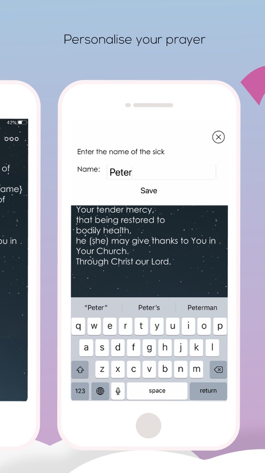 #3. Prayers for the Sick (iOS) By: Maria Chua