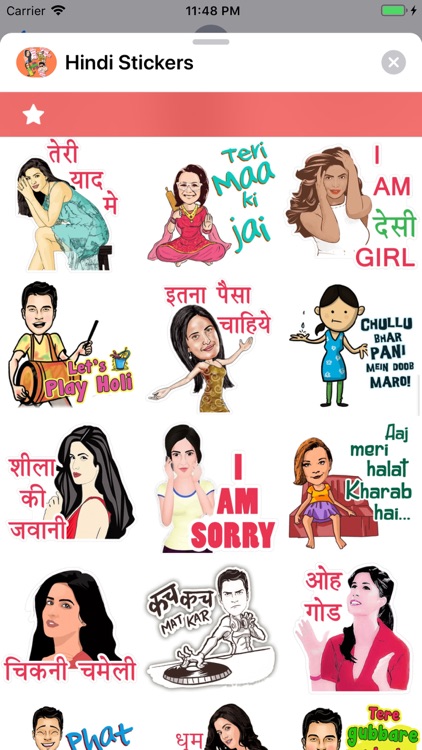Hindi Stickers screenshot-6