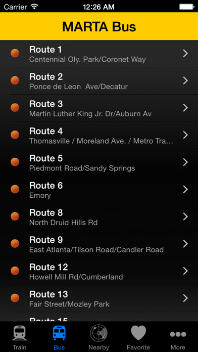 Screenshot #2 pour MARTA On the Go