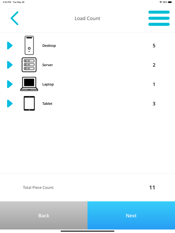 OnePak iPad screenshot 3 - Business app