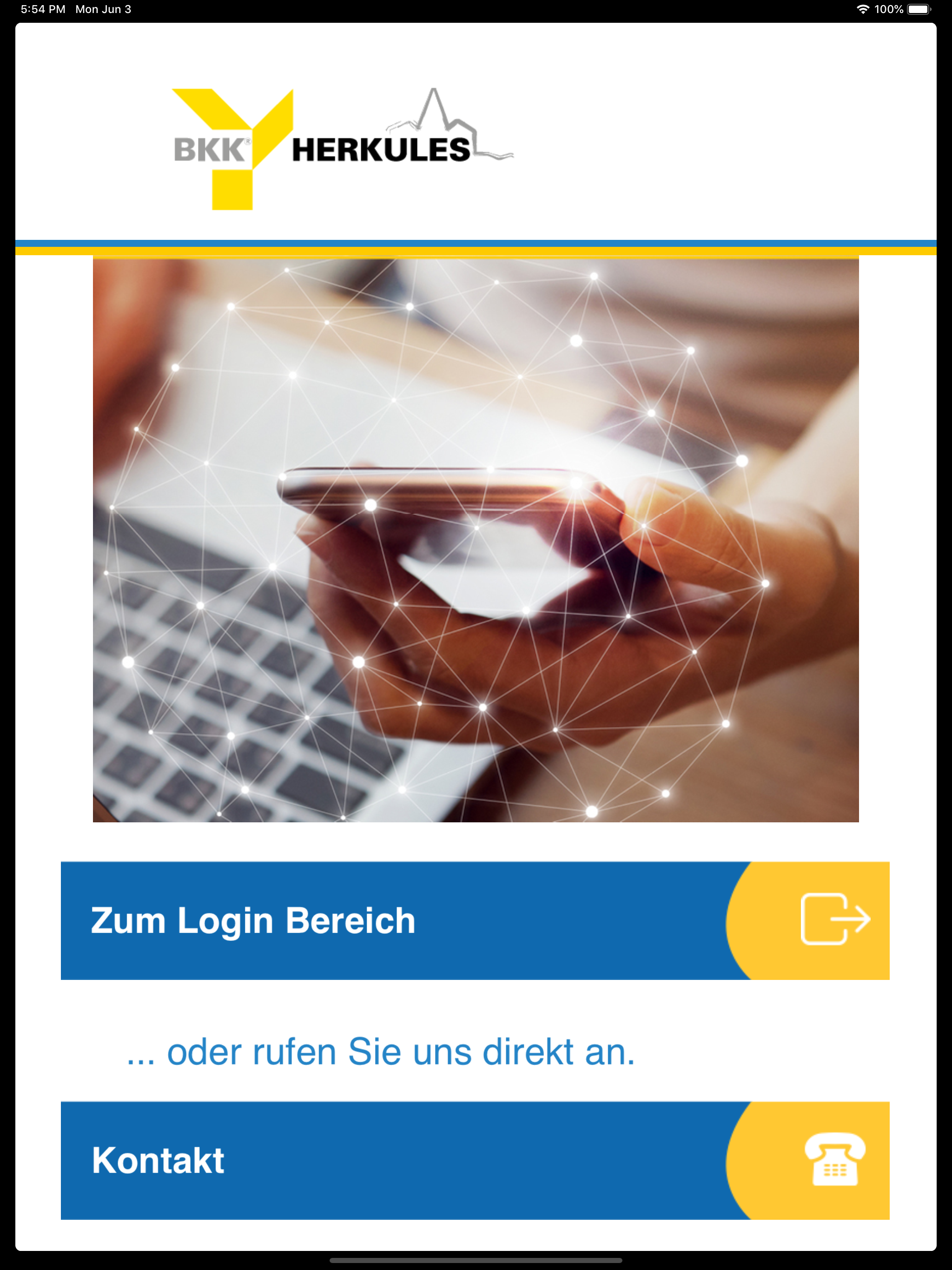 BKK Herkules OnlineService-App