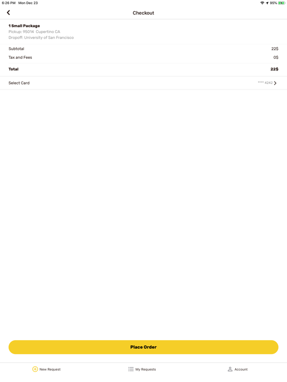 SendASAP iPad screenshot 4 - Business app