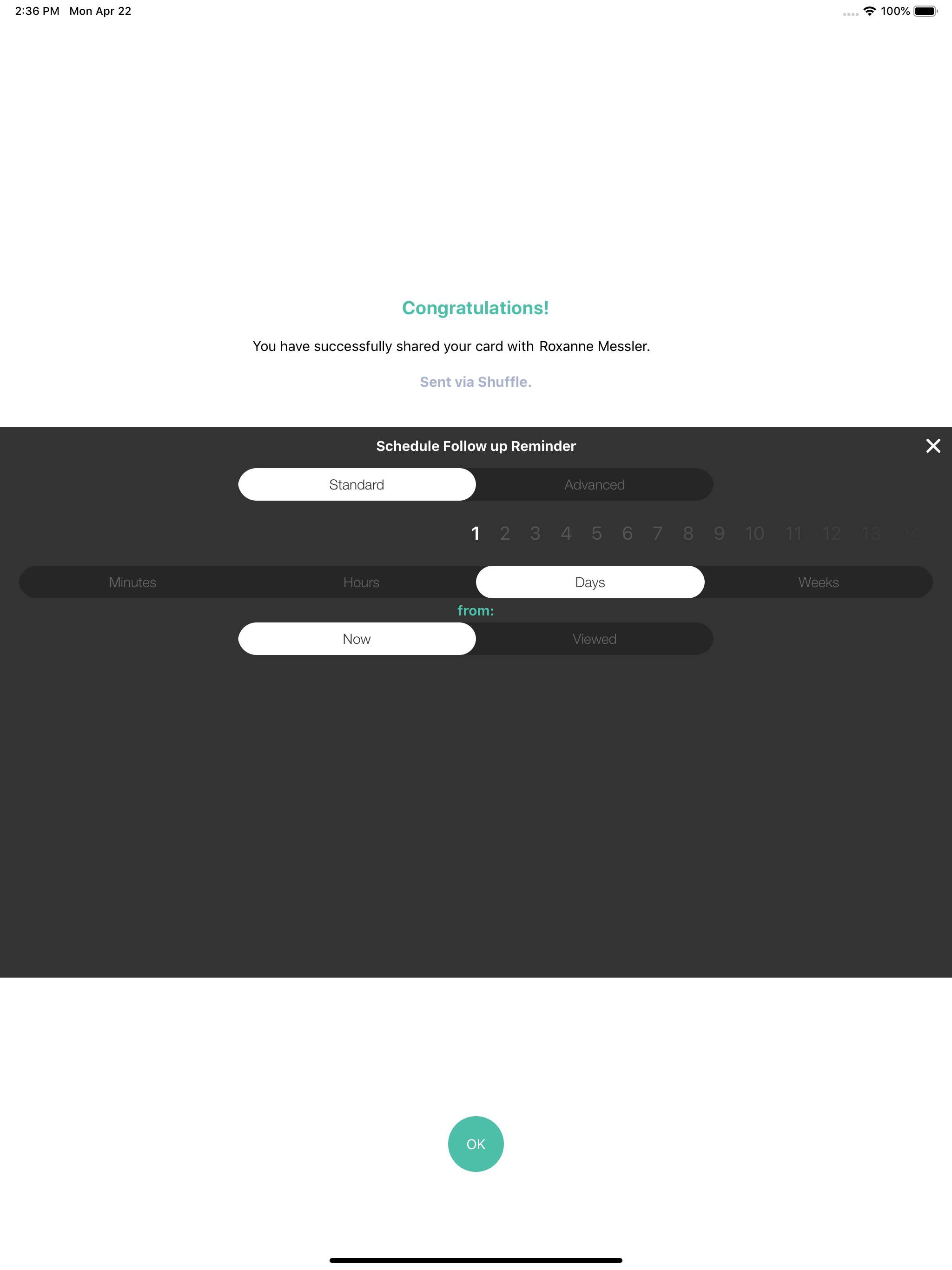 Shuffle -Digital Business Card