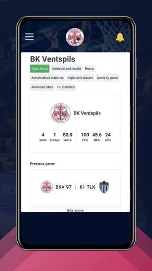BK Ventspils screenshot 4