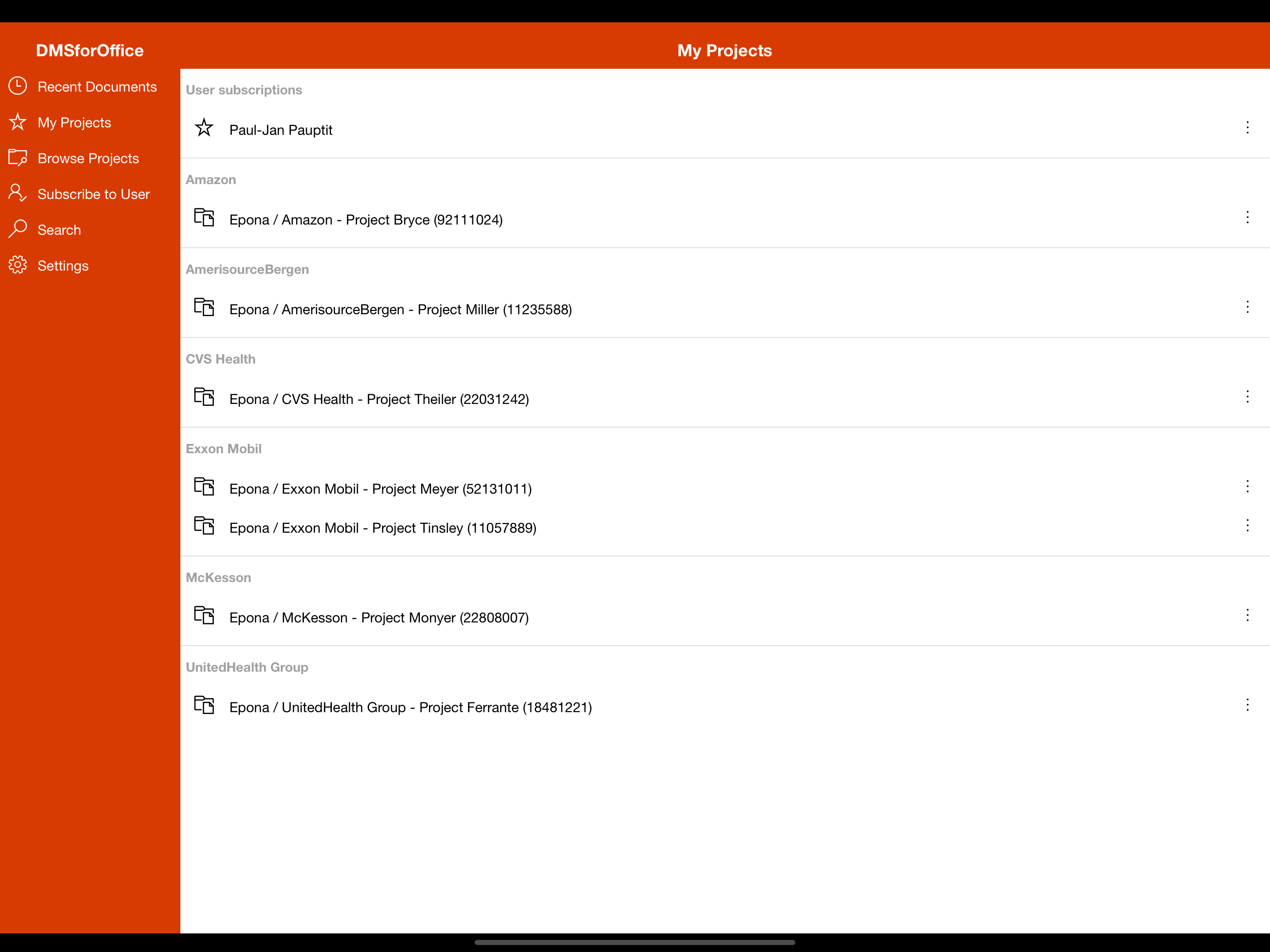 Epona DMSforOffice Mobile