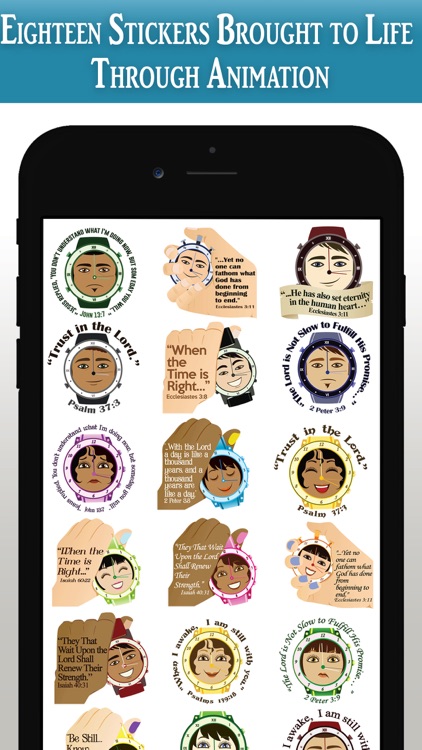 God's Timing Scripture Emojis screenshot-8