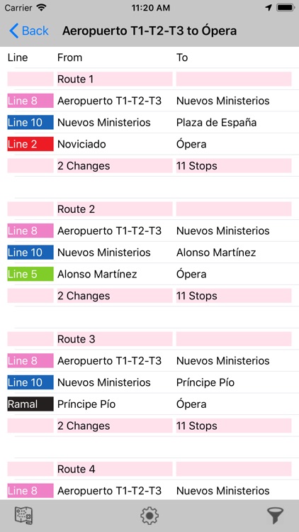 Madrid Metro Route Planner