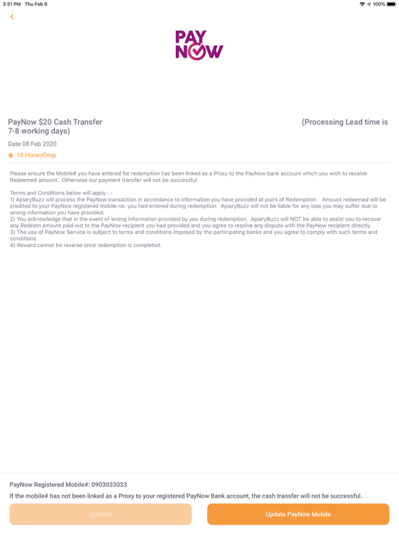 ApiaryBuzz: Do paid surveys iPad screenshot 7 - Business app