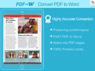 PDF to Word ipad bilder 0