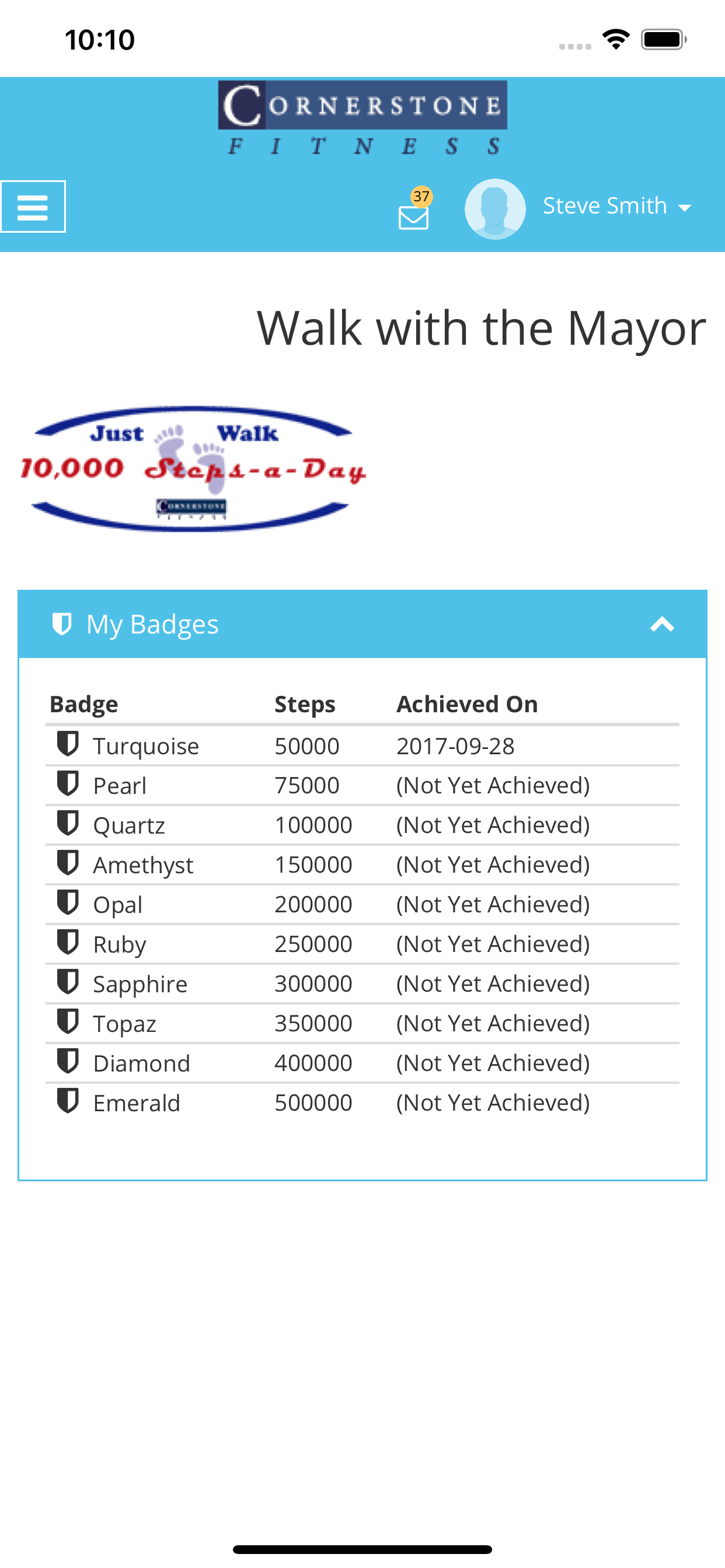 10K Activity Program screenshot 5