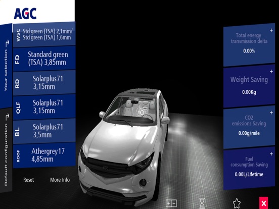 Screenshot #5 pour AGC Automotive EU Configurator