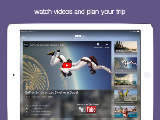 Dubai Travel Guide & City Maps iPad screenshot 5 - Travel app