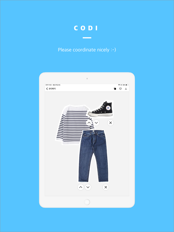 CLOSET iPad screenshot