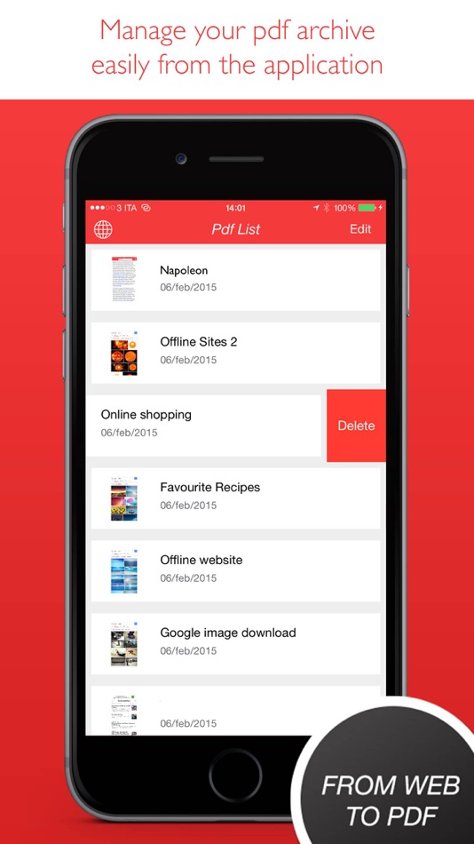 #4. PDF Converter ! (iOS) Door: Emanuele Floris