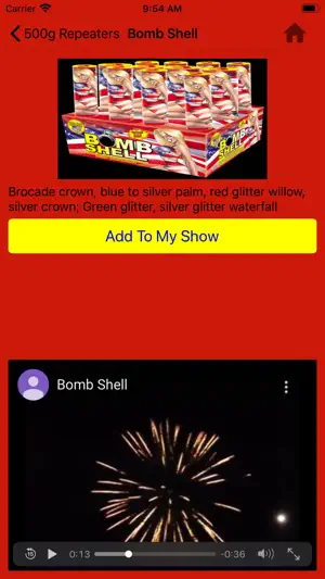 Rizer Fireworks screenshot 3