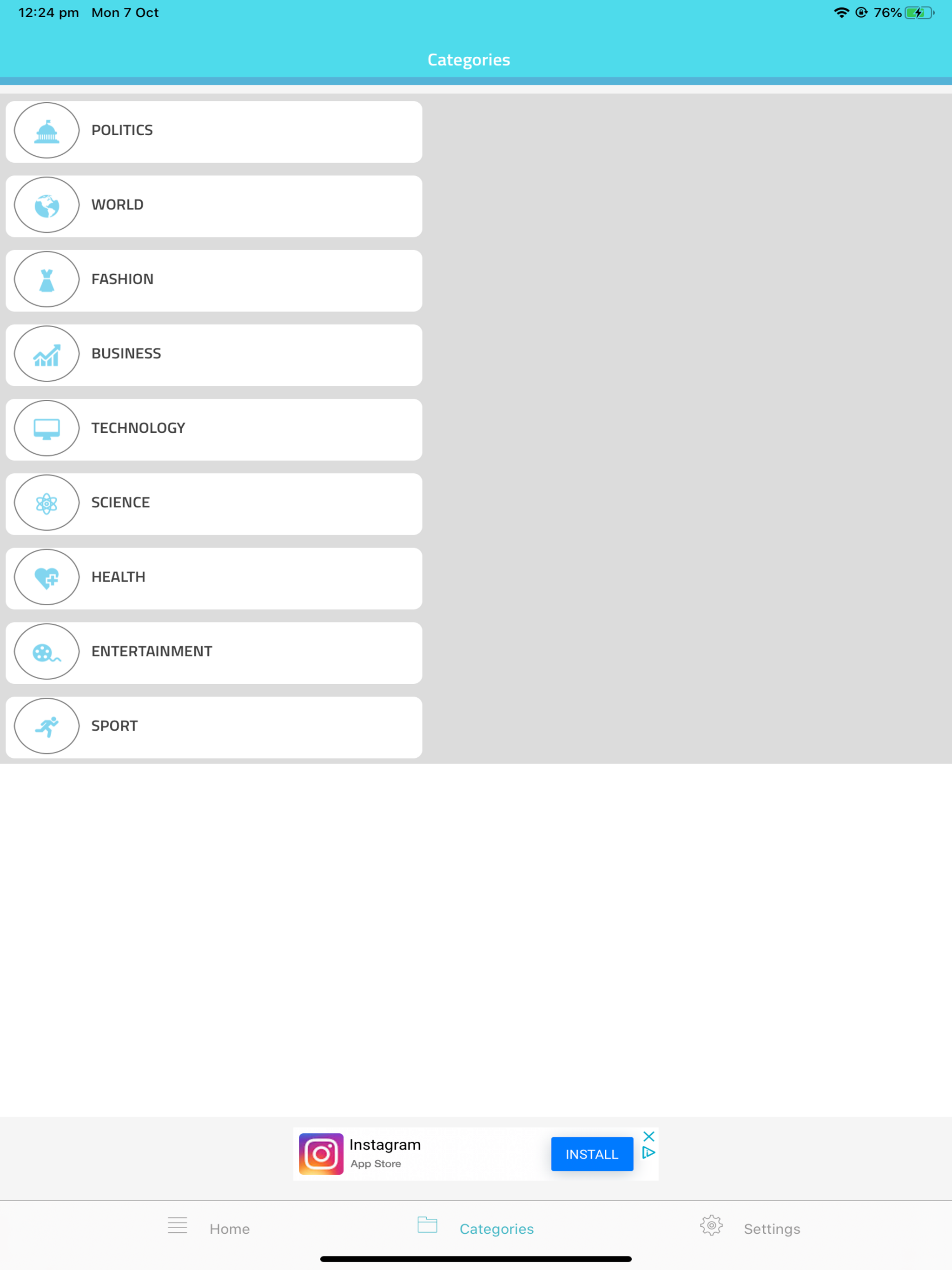 Jangle News: Rss Feed App screenshot 6