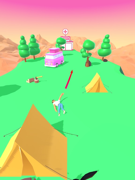 Fall n Roll iPad screenshot