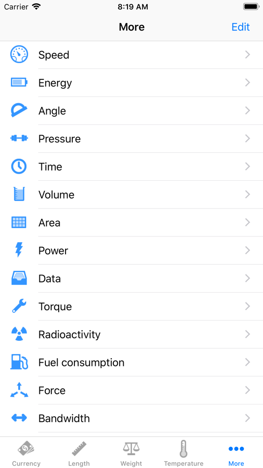 #4. Convert - Unit and Currency (iOS) بواسطة: Raphael Odermatt