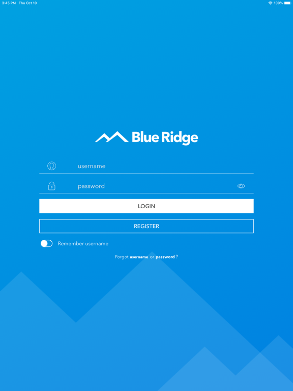 My Blue Ridge iPad screenshot 2 - Utilities app