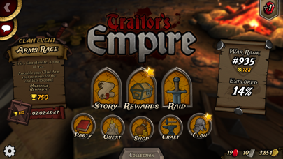 Traitors Empire Card RPG Screenshot