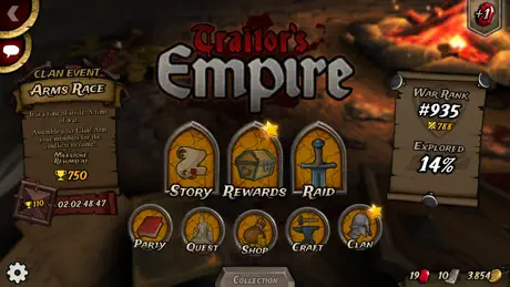Traitors Empire Card RPG